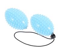 HAPINARY 2 Pz Palla Di Impugnatura Con Corda Palline Da Massaggio Fitness Pallina Con Impugnatura a Mano Esercizi Per Stringere La Palla Accessori Fitness Stringere La Palla Blue