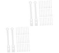 HAPINARY 2 Set Di Bacchette Per Permanente Per Set Di Fasce Elastiche Per Arricciare I Da Donna Kit Di Gomma Delicata 35 Pezzi*2