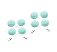 HAPINARY 2 Set Di Detergenti Elettronici Per Lenti A Forma Di Macaron Per Occhiali Schermi Di Telefoni Panni Per La Pulizia 4 Pezzi * 2