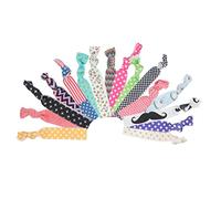 HAPINARY 2 Set Di Eleganti Fasce Per Annodate Grazioso Copricapo Per Donne E Ragazze Corde Stampate Per L'uso Quotidiano 48 Pezzi * 2