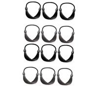 HAPINARY 2 Set Di Fasce Elastiche Per in Pelle Fermagli Per Fermacoda Per Donne E Ragazze Accessorio Per Parrucca 6 Pezzi*2