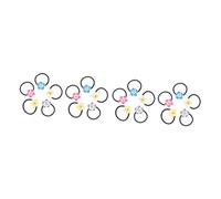 HAPINARY 2 Set Di Fasce Elastiche Per Per Donne E Ragazze Elastici Per Floreali Accessori Da Spiaggia Elastici Per Ragazze Luminosi 10 Pezzi * 2