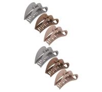 HAPINARY 2 Set Di Fermagli Per A Forma Di Cuore Opaco Per Corti Da Donna E Da Bambina 3 Pezzi*2