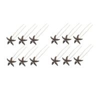 HAPINARY 2 Set Di Forcine A Forma Di Stella Per Da Sposa Bastoncini Decorativi Per 6 Pezzi*2