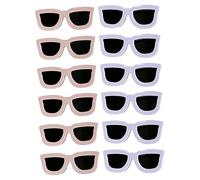 HAPINARY 2 Set Di Forcine Per Eleganti Per Ragazze Divertenti Occhiali Da Sole A Forma Di Fermagli Per Copricapo Per Ragazze Per Feste 6 Pezzi * 2