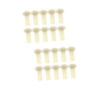 HAPINARY 2 Set Di Pettini Per Con Fiori Dal Design Unico Per Donne Accessori Per Per Ragazze Copricapo Per Occasioni Eleganti 10 Pezzi * 2