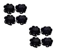 HAPINARY 2 Set Di Retine Per Per Donne Copri Chignon Artigianali Supporto Per Chignon Per Ballerine Cameriere 4 Pezzi * 2