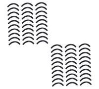 HAPINARY 2 Set Di Ricariche Per Piegaciglia in Silicone Facili Da Usare Per Saloni Di Bellezza 200 Pezzi*2