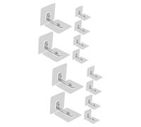HAPINARY 2 Set Di Serrature Per Armadietti A Prova Di Bambino Ancoraggi Da Parete Resistenti Stile Semplice E Moderno 6 Pezzi * 2