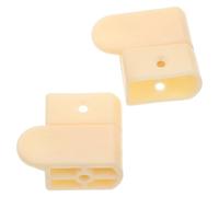 HAPINARY 2 Set Fibbia Automatica Per Guardrail Per Parti Di Ricambio Per Cancelletto Per Beige