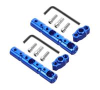 HAPINARY 2 Set Staffe Manubrio Estensione Multifunzionale con Porta Telefono e Faro LED Blu Supporto per Navigazione Sicura e Illuminazione Notturna