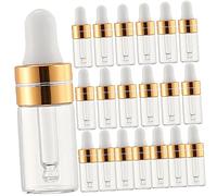 HAPINARY 20 Flaconi Contagocce in Vuoti Da 3 Ml Con Pipetta Per Ricarica