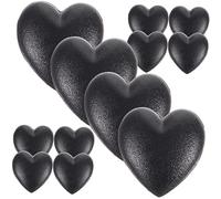 HAPINARY 20 Pezzi Di Supporto Per Le Orecchie in Silicone A Forma Di Cuore Per Occhiali Per Adulti Comodi E Robusti Per Correre Andare A Cavallo Arrampicarsi Fare Surf