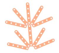 HAPINARY 20 Pezzi Fascia Per Bigodini in Silicone Fasce Per Bigodini Per Permanente Fasce Per Strumenti Per Chioma Per Saloni Di Parrucchieri E Professionisti