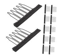 HAPINARY 20 Pezzi Mini Clip Per Chioma in Metallo Clip A Scatto Per Parrucche A Pettine Per Chioma Per Parrucche Accessori