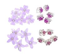 HAPINARY 20 Pezzi Mini Clips Eleganti Piccoli Fermagli Decorativi per e Frangia Fissaggio Sicuro per Leggeri e Stile Quotidiano