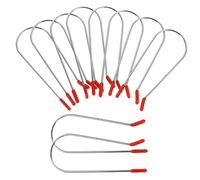 HAPINARY 20 Pezzi morsetto a caldo hair clip hair pin roller rulli caldi bigodini per un look da esplosione arricciacapelli clip per rulli fermagli per per bigodini rosso