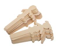 HAPINARY 20 Pezzi Sagome Legno per Bambine Sticks Artigianali Resistenti per Dipingere Decorare e Creare Lavoretti Diy Sicuri e Lisci per Progetti Creativi e Decorazioni Natalizie