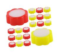 HAPINARY 20 Pezzi tazza di spugna per immersione tampone di spugna bagnato umidificatore per cancelleria bagnare i polpastrelli per la cernita della carta