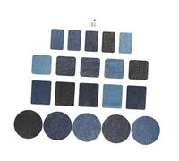 HAPINARY 20 Pezzi Toppe Termoadesive Fai da Te per Gomiti e Ginocchia Patch Leopardate Ritagliabili per Riparazione e Decorazione Jeans e Maglioni