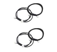 HAPINARY 20 Pz fascia per elasticizzata hair clip hair pin hair charms hair band hair jewelry accessori ragazza hair bow corda per cravatta per da donna Black