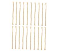 HAPINARY 20 Stoppini in Cotone per Lampade A Olio Stoppini per Bruciatori Ad Accessori per Lampade Fai da Te