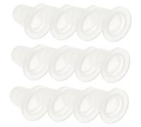 HAPINARY 200 Pezzi Kit Di Tazze Per Inchiostro E Pigmenti Forniture Trasparenti in Silicone A Forma Di U Per Artisti Amatoriali E Professionisti Facili Da Pulire E Riporre