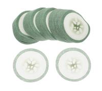 HAPINARY 200 pezzi Maschere Occhi in Tessuto Non Tessuto con Stampa Cetriolo Dischetti Idratanti e Lenitivi per Occhi Donne Patch Occhiaie e Borse per Viaggi e Quotidiano