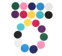 HAPINARY 200 Pezzi Mini Diffuser Replacement Pads Essential Oil Mats For Locket Necklace Aromatherapy Portable Scented Pads