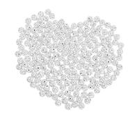 HAPINARY 200 Pezzi Perline Strass in Argilla Brillanti Palla Disco per Gioielli Fai da Te Braccialetti e Collane Accessori Natalizi Artigianali Resistente e
