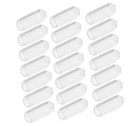 HAPINARY 200pezzi Coperture Terminali in Gomma Per Fascia Ricambio Estremità Manicotti Per Fascia Per Capelli Protezione e Riparazione