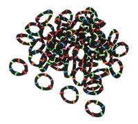 HAPINARY 200pezzi Mini Hair Ties Per Elastici Per Colorati Accessori Per Acconciature Piccole Fasce Per Code Cavallo Elasticità e Comfort