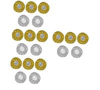 HAPINARY 20pezzi Berretto Alluminio Per Condizionamento Profondo Dei Cappello Per Colorazione e Trattamenti Per Salone e Casa Per Sani e Lucenti