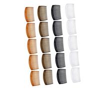 HAPINARY 20pezzi Pettini Plastica Per Acconciature Denti Comodi e Sicuri Per Occasioni Speciali e Uso Quotidiano