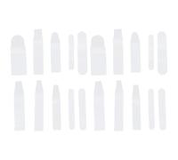 HAPINARY 20pezzi Porta Pennelli Trucco Copri Pennelli Protettivo Custodia Portatile Per Da Trucco e Strumenti Di Bellezza