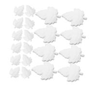 HAPINARY 20pezzi Spugna di Foglie Non Finita Forma di Foglia Creativa Modelli di Schiuma per Artigianato Fai da Te Artigianato di Foglie