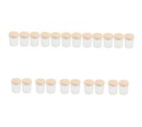 HAPINARY 22 Pezzi Fai da Te Tazza Piccolo Contenitore di Stoccaggio Fai da Te Contenitore Aromaterapia Tazza Fai da Te Barattolo di Stoccaggio in Fai da Te Barattolo Profumata