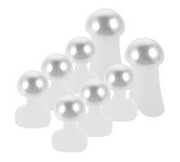 HAPINARY 24 Pezzi Distanziatori in Gel Per Dita Dei Per Pedicure, Separatori in Silicone Per Dita Dei, Divisori Per Nail Art, Strumenti Riutilizzabili Per Separare Unghie,