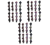HAPINARY 24pezzi Fermagli Per Con Strass Accessori Eleganti Per Donne Clip Duckbill Multi-colore Per Cerimonie e Occasioni Speciali