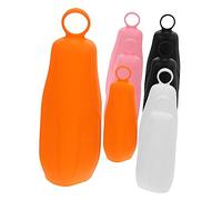 HAPINARY 24pezzi Maniche Silicone Per Bottiglie Coperture Impermeabili Per Shampoo e Lozione Accessori Antileak Colori