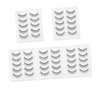 HAPINARY 25 Paia Di Ciglia Finte In Fibra Chimica 3D, Ciglia Dall'Aspetto Naturale, ia Finte, ia Naturali Per Donne, Dall'Aspetto Naturale, ia Corte A Strisce,