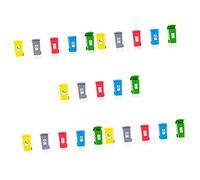 HAPINARY 25 Pezzi Mini Cestino Della Spazzatura Tavolo Di Sabbia Modello Di Scena In Miniatura Cestino Della Spazzatura In Miniatura Cestino Della Spazzatura Decorativo Tavolo Di Sabbia