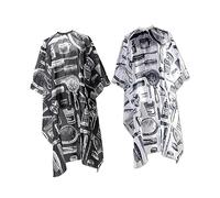 HAPINARY 2Pcs Taglio Dei Del Capo Clienti Del Capo Salone Del Capo Impermeabile Mens Mantello Taglio Di Veste Impermeabile Cutclothes Taglio Dei Abito