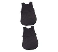 HAPINARY 2pezzi Apron Barbershop Grembiule Beauty Salon Per Assistenti Parrucchieri Resistente e Facile