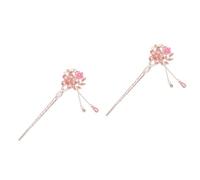 HAPINARY 2pezzi Bacchette Per Vintage Design e Accessorio Per Per e Speciali Rosa