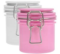 HAPINARY 2pezzi Barattolo Di Colla Per Extension Ciglia Contenitore Di Conservazione Ermetico Leggero Contenitore Per Colla Per Extension Ciglia