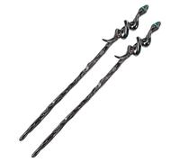 HAPINARY 2pezzi Bastoncini Per Capelli Forma Di Serpente Accessori Per Chignon Da Donna in Stile Antico Decorati Strass Adatti Diverse Occasioni e Acconciature