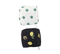 HAPINARY 2pezzi Borse Per Assorbenti Igienici Impermeabili Borse Per Allattamento Portatili Versatili Twill Materiale Adatte Per Assorbenti Chiavi Carte e Mini Cosmetici