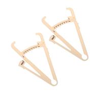 HAPINARY 2pezzi Caliper Per Plicometria Strumento Di Misurazione Per Grasso Corporeo Per Uomini e Donne Misurazione Facile e Accurata Per Tutte Le Età Scala Centimetri