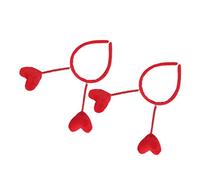 HAPINARY 2pezzi Cercchietto Per Ragazzo Ragazza Ragazza Primaverile Cercchietto Per Capelli Alla Moda Accessori Per Capelli Per Bambine Design Di Cuore Per Resistente e Duraturo